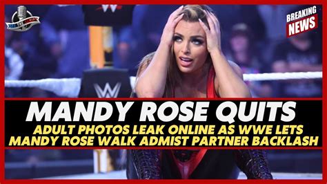 mandy rose released photo|Mandy Rose Reportedly Released By WWE Amid Nude Photo。